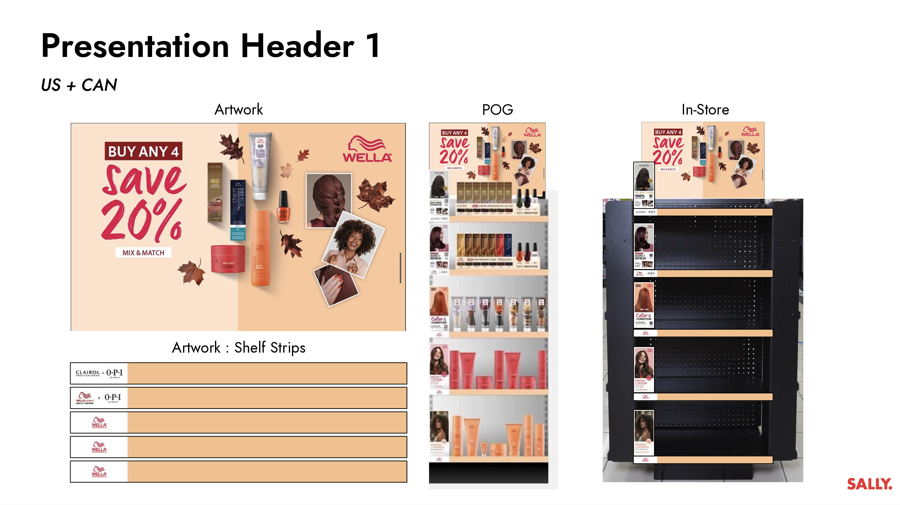 Sally Beauty Retail Display System
