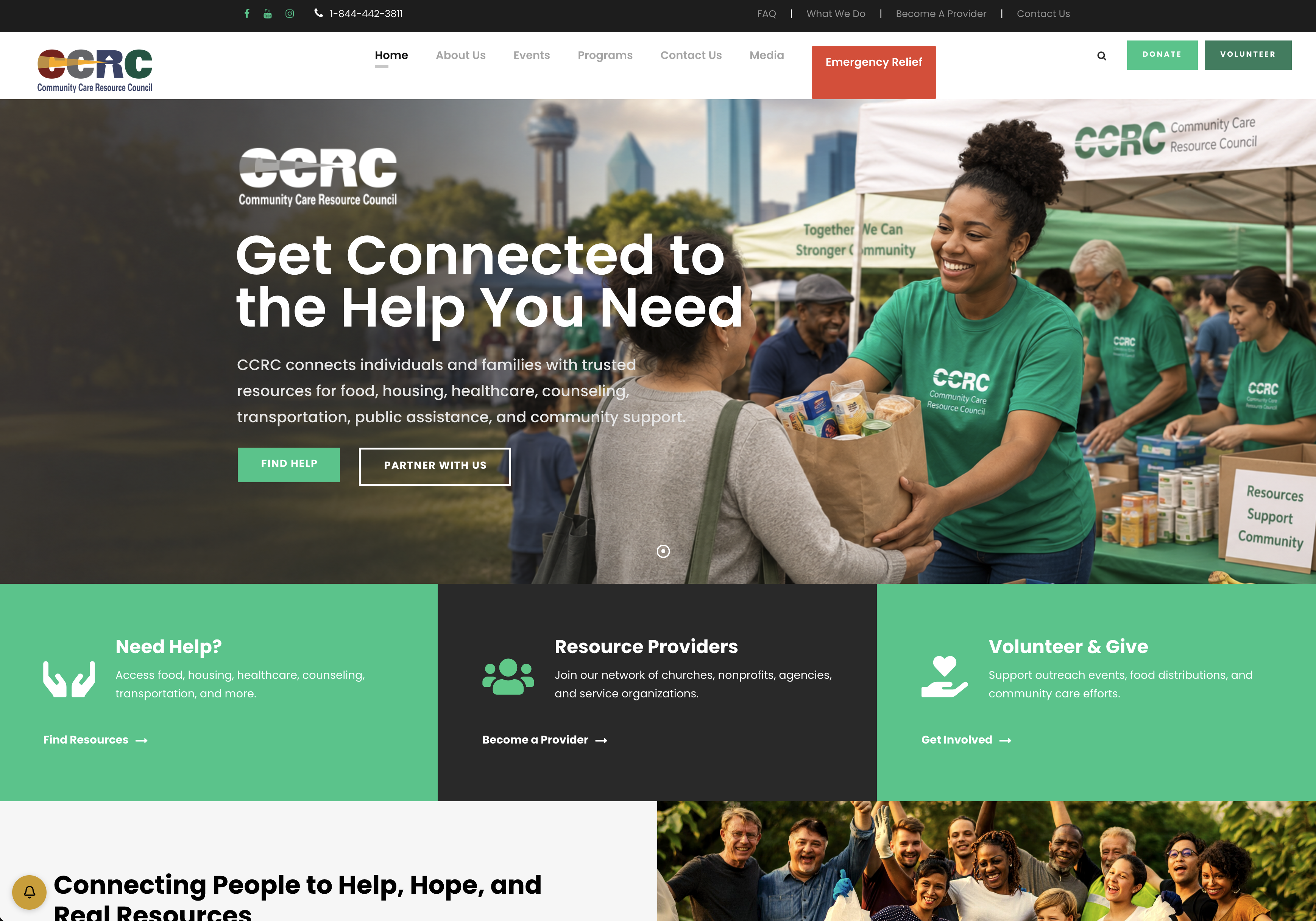 CCRC Website Redesign