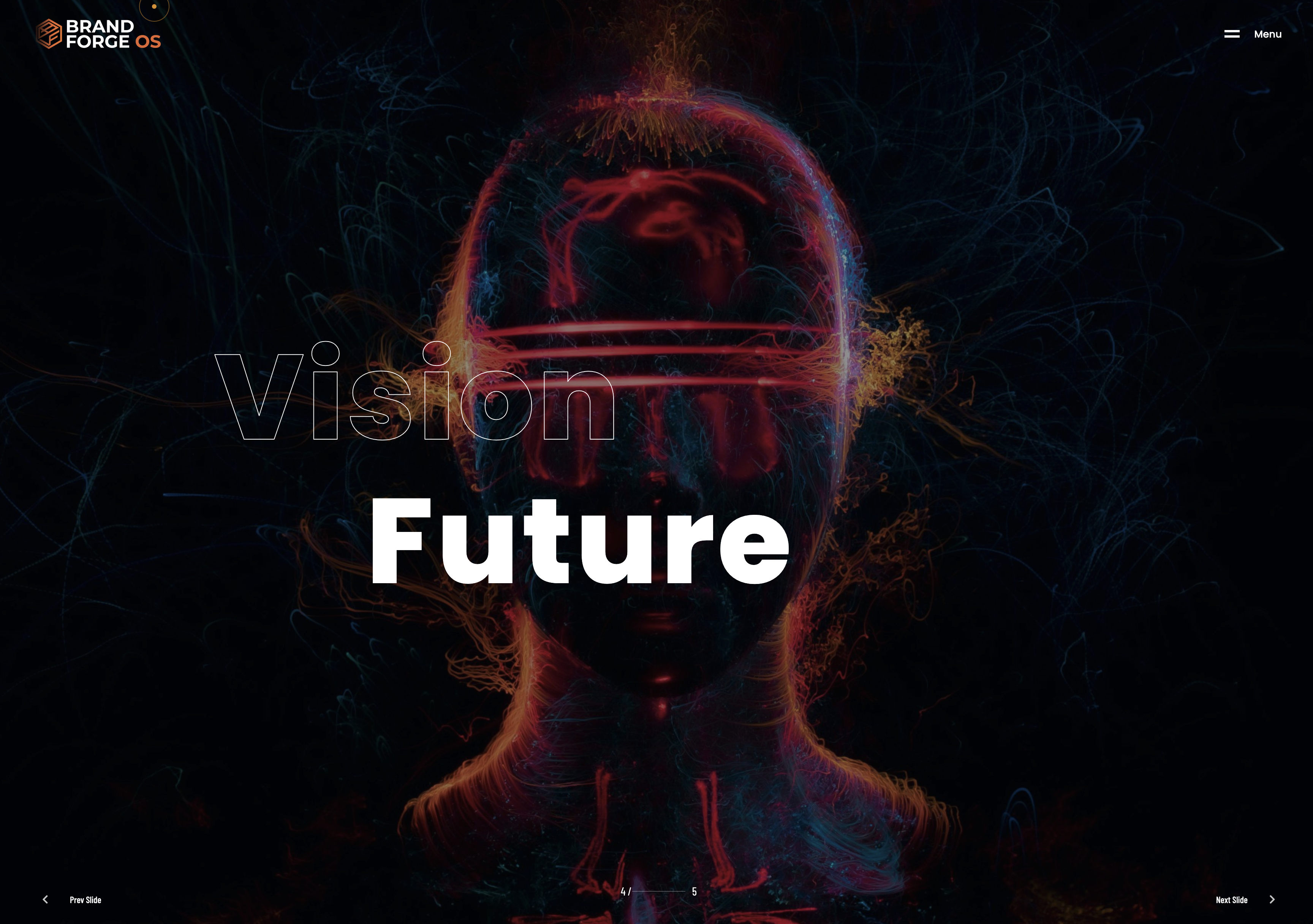 BrandForgeOS Digital Concept
