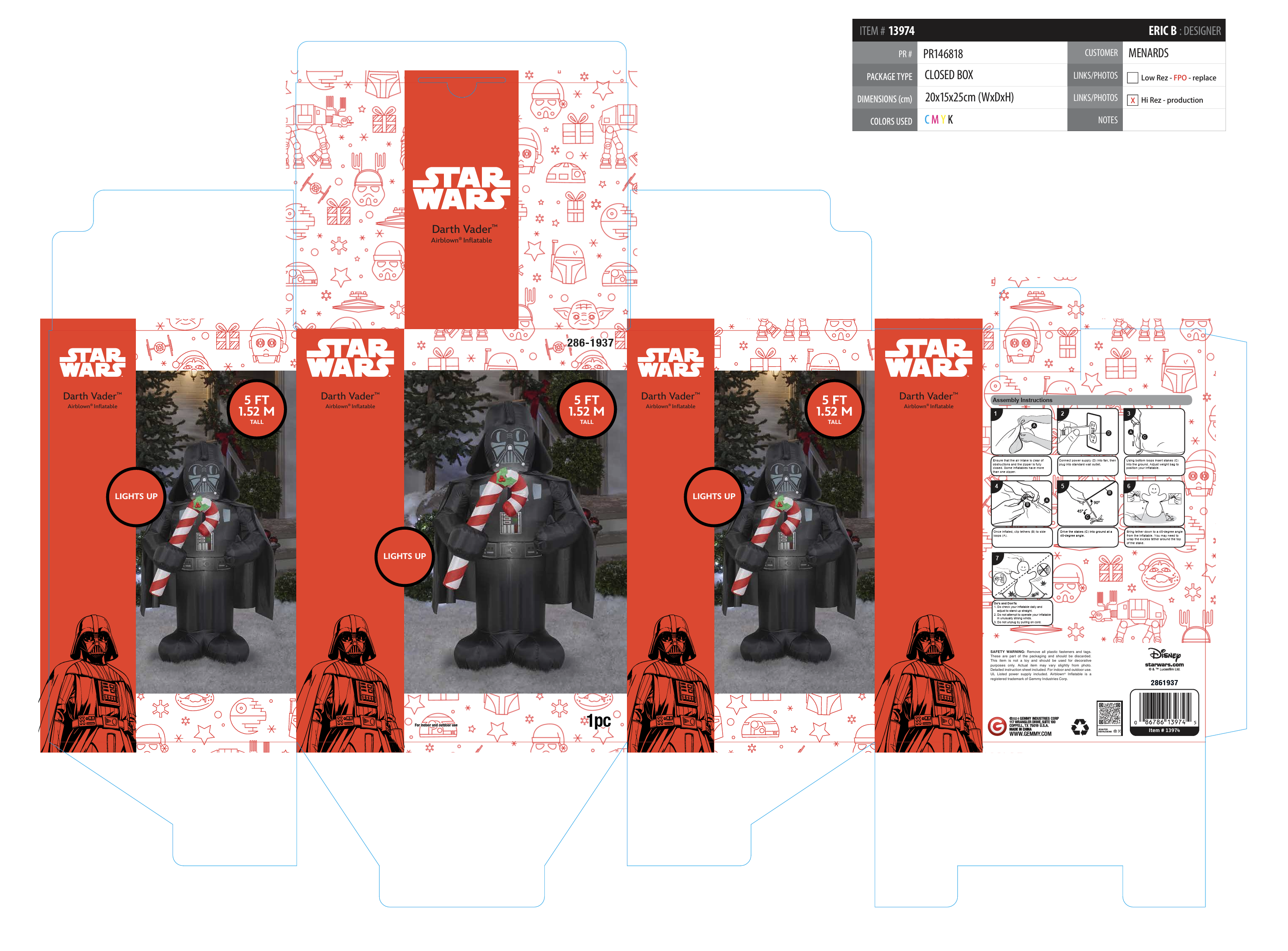 Star Wars Holiday Packaging